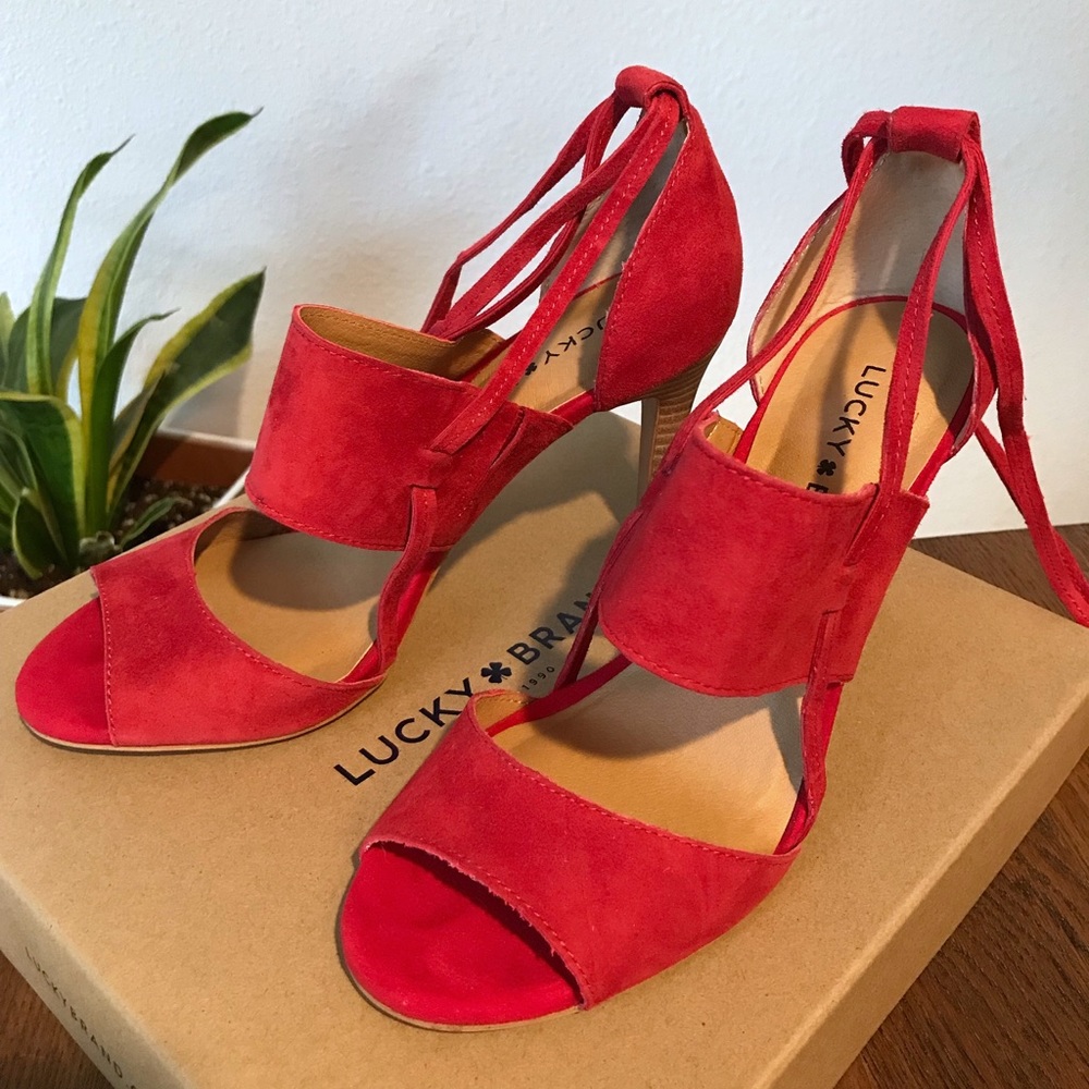 NEW✨ Lucky Brand Salana Heels - Picture 2 of 8